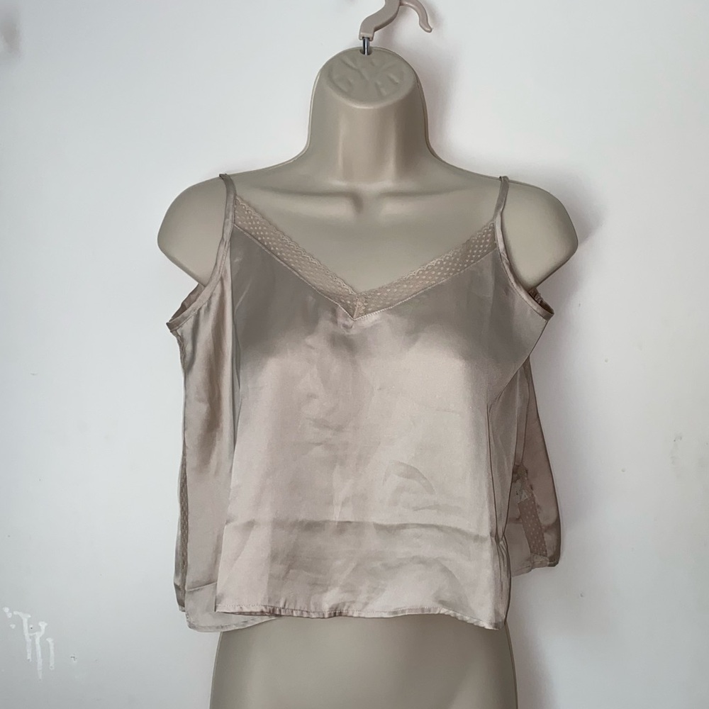 Aerie satin tank top